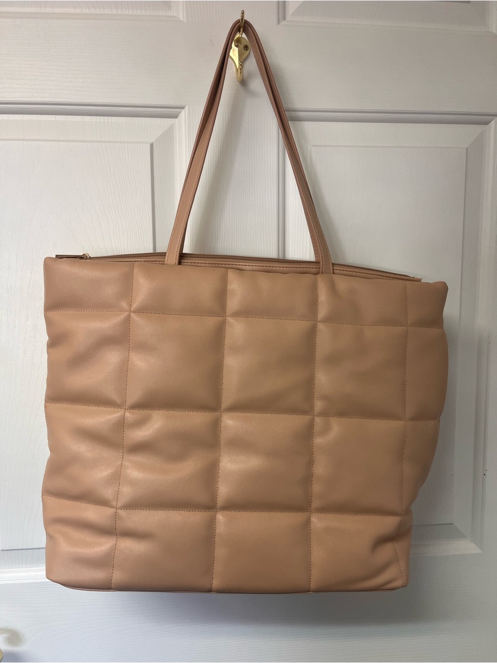 a new day Large Quilted Puffer Tote or laptop bag